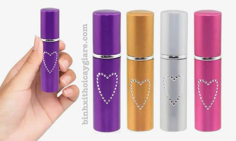 bình xịt cay thỏi son