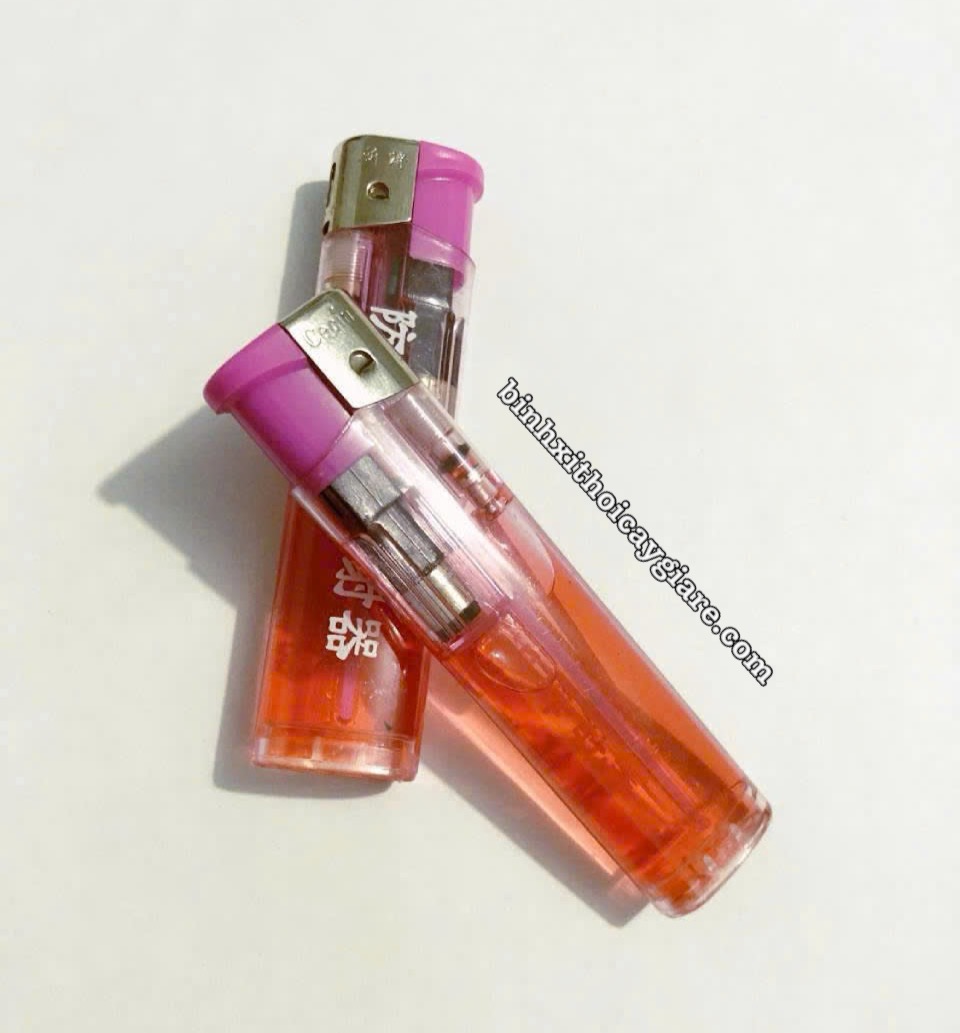 Bình Xịt Hơi Cay Bật Lửa