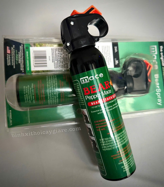 Bình Xịt Hơi Cay Loại Lớn Mace USA