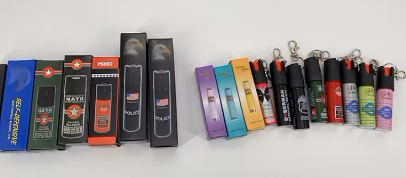 Bình xịt hơi cay mini giá rẻ