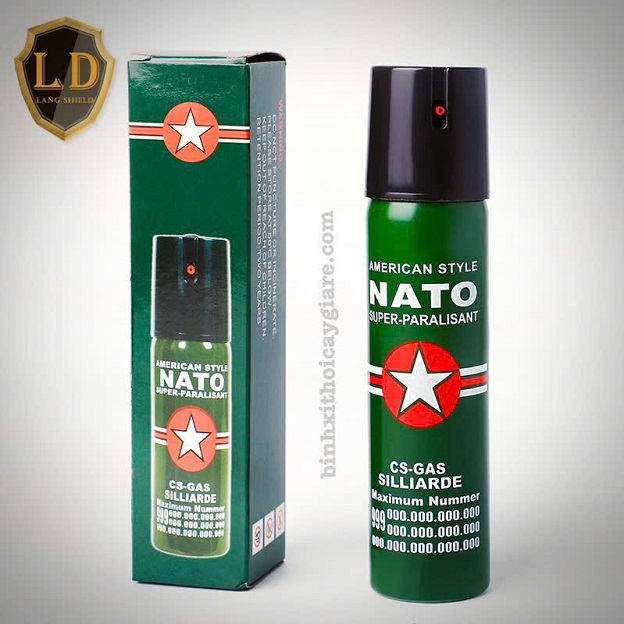 bình xịt hơi cay tự vệ chính hãng