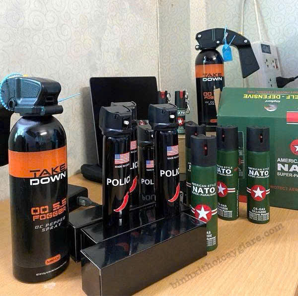 Bình Xịt Hơi Cay Tự Vệ Giá Rẻ