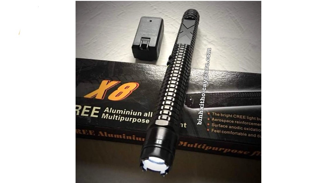 Mua đèn pin roi điện X8 Mua đèn pin roi điện X8