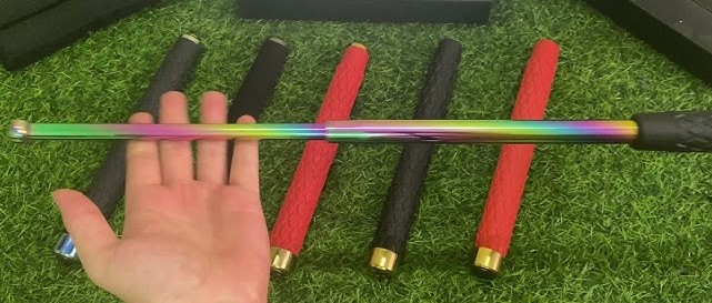 Mua gậy 3 khúc 7 màu