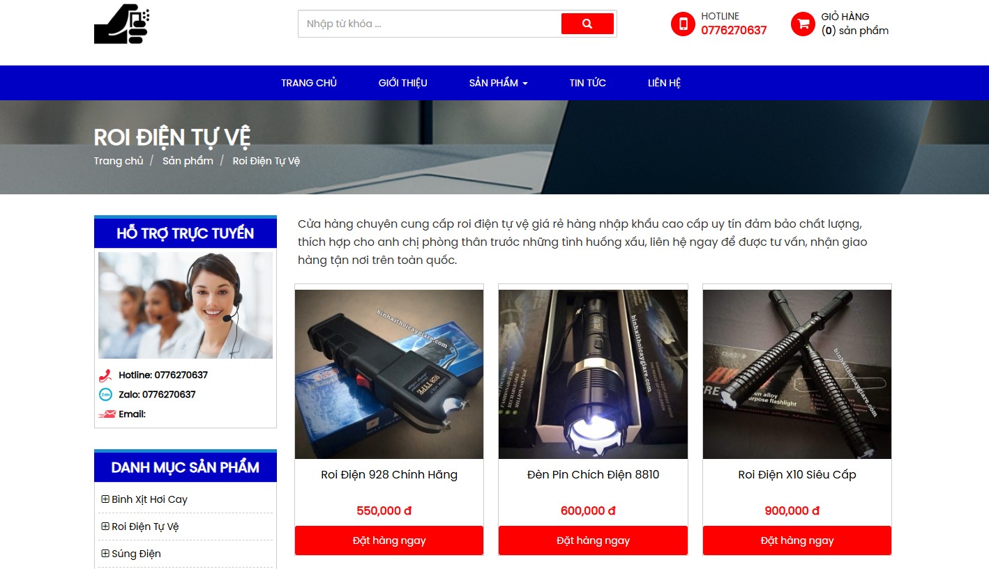 Mua roi điện tự vệ Mua roi điện tự vệ